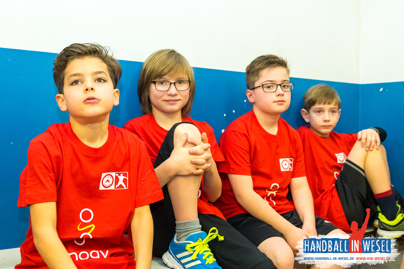 HSG Wesel E-Jugend / Einlaufkids TUSEM Essen 2017